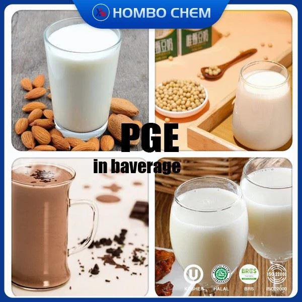 PGE in drink as stabilizer PGE in drink as stabilizer